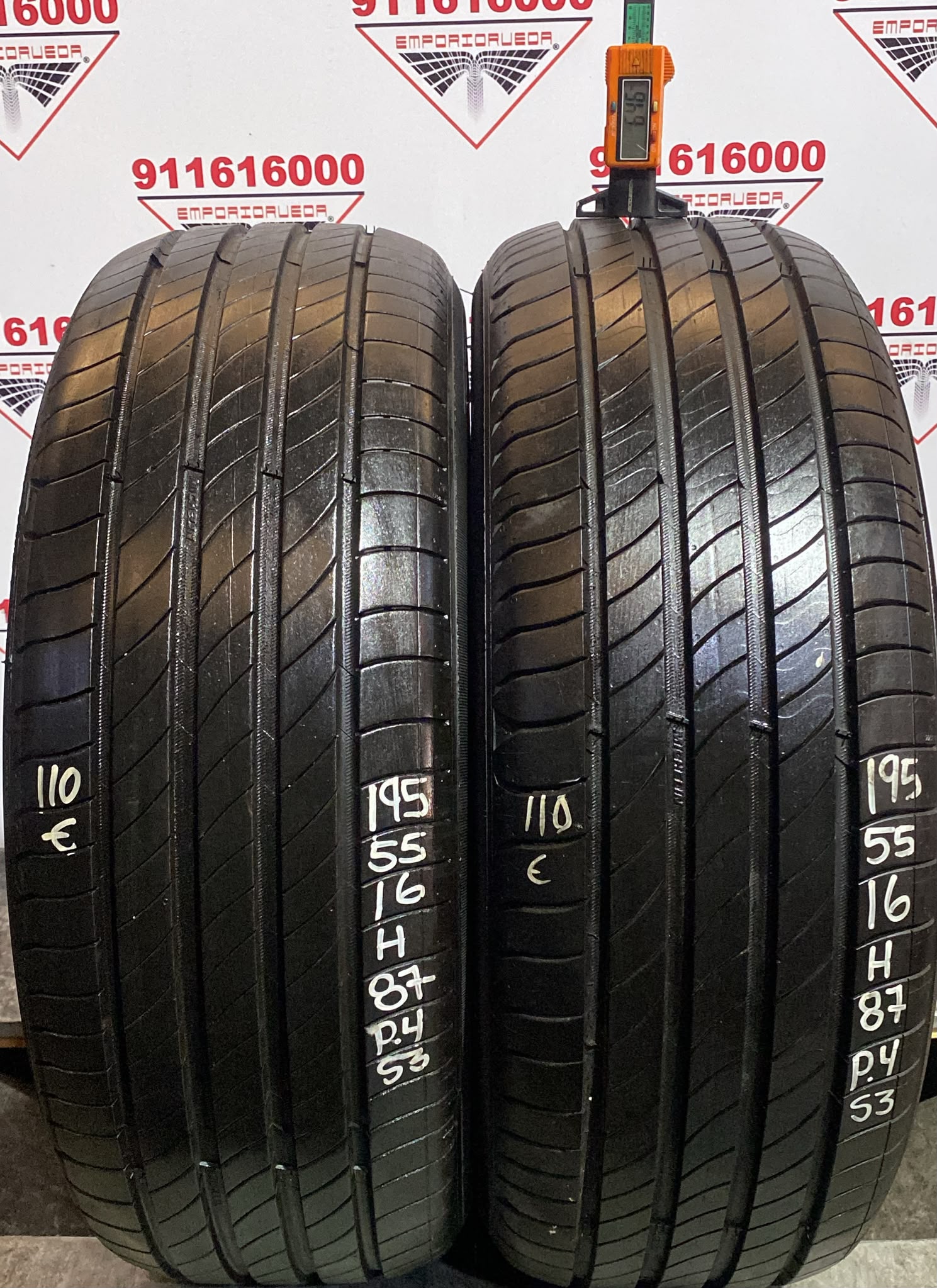 MICHELIN PRIMACY 4 USADO  195/55 R16 87 H